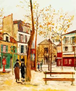 Utrillo Art paint by number