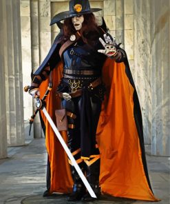 Vampire Hunter D paint by number