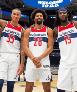 Washington Wizards Players paint by number