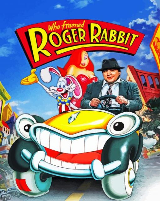 Who Framed Roger Rabbit Poster paint by number