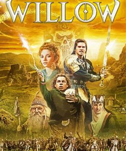 Willow Movie Poster paint by number