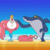 Zig And Sharko Series paint by number