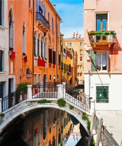 Aesthetic Scenes Of Venice paint by number