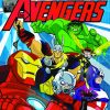 Avengers Earths Mightiest Heroes Poster paint by number