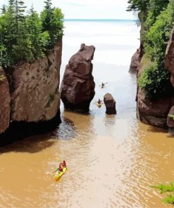 Bay Of Fundy Canada paint by number