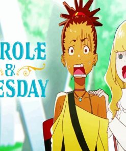 Carole And Tuesday Anime Poster paint by number