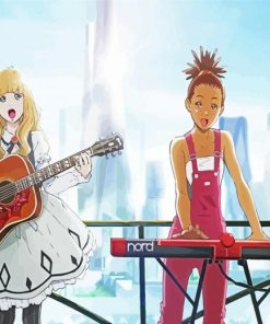 Carole And Tuesday Anime paint by number