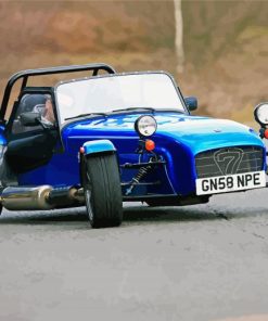 Caterham Seven paint by number