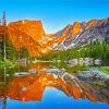 Dream Lake In Colorado paint by number