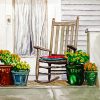 Front Porch By Parker Jim paint by number