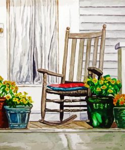 Front Porch By Parker Jim paint by number