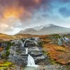 Glencoe Mountains paint by number