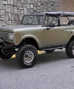 International Harvester Scout 800 paint by number