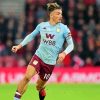 Jack Grealish Aston Villa paint by number