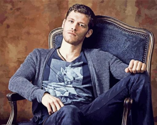 Joseph Morgan paint by number