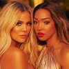 Khloe Kardashian And Malika Haqq paint by number