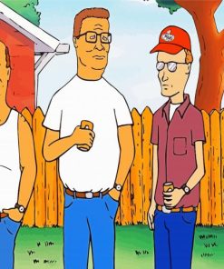 king Of The Hill Series paint by number