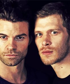 klaus Mikaelson And Elijah paint by number