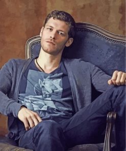 Klaus Mikaelson Joseph Morgan paint by number