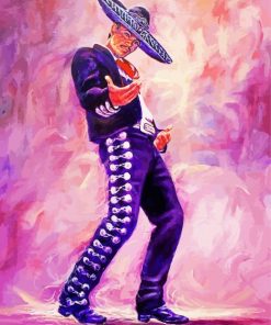 Mariachi By Ed Breeding paint by number