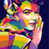 Marilyn Monroe Pop Art paint by number