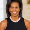 Michelle Obama Portrait paint by number