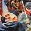 Pillars Of Society By George Grosz paint by number