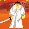 Samurai Jack paint by number