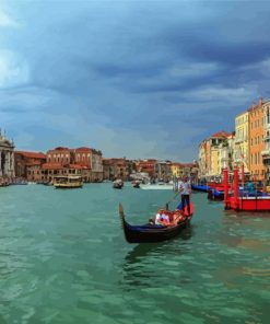 Scenes Of Venice paint by number