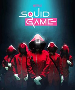 Squid Game Poster paint by number