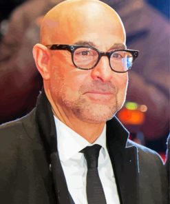 Stanley Tucci paint by number