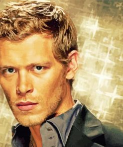 The Handsome Joseph Morgan paint by number