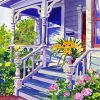 Victorian Front Porch By Audrey Peaty paint by number