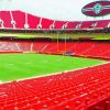 Aesthetic Arrowhead Stadium paint by number