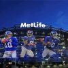 Aesthetic NY Giants Stadium paint by number