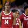 Alabama Crimson Tide Mens Basketball Players paint by number