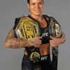 Amanda Nunes MMA Fighter Paint by number