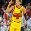 Basketball Player Trae Young paint by number