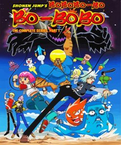 Bobobo Bo Bo Bobo Serie paint by number