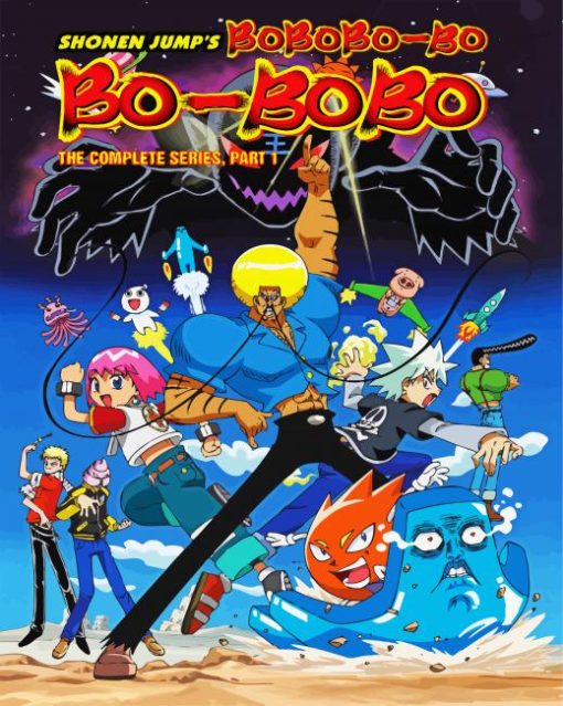 Bobobo Bo Bo Bobo Serie paint by number