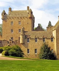 Cawdor Castle Scotland paint by number