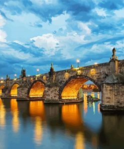 Charles Bridge paint by number