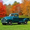 Chevy 1950 Pick Up paint by number