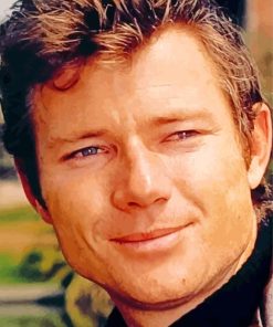 Close Up Michael Parks paint by number