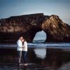 Couple In Santa Cruz Beach paint by number