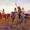 Cowboys And Indians Art paint by number