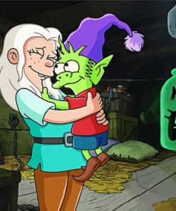 Disenchantment Movie paint by number