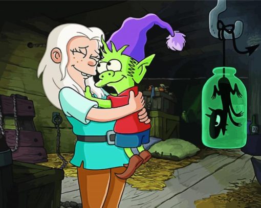 Disenchantment Movie paint by number