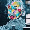 Einstein Graffiti Art paint by number