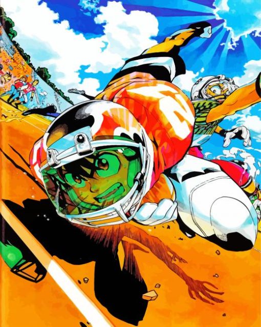 Eyeshield 21 Japanese Manga paint by number